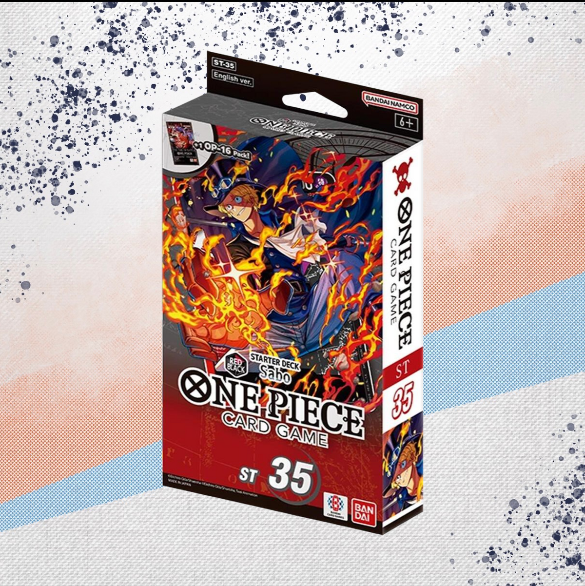 One Piece ST-35 Sabo Red Starter Deck