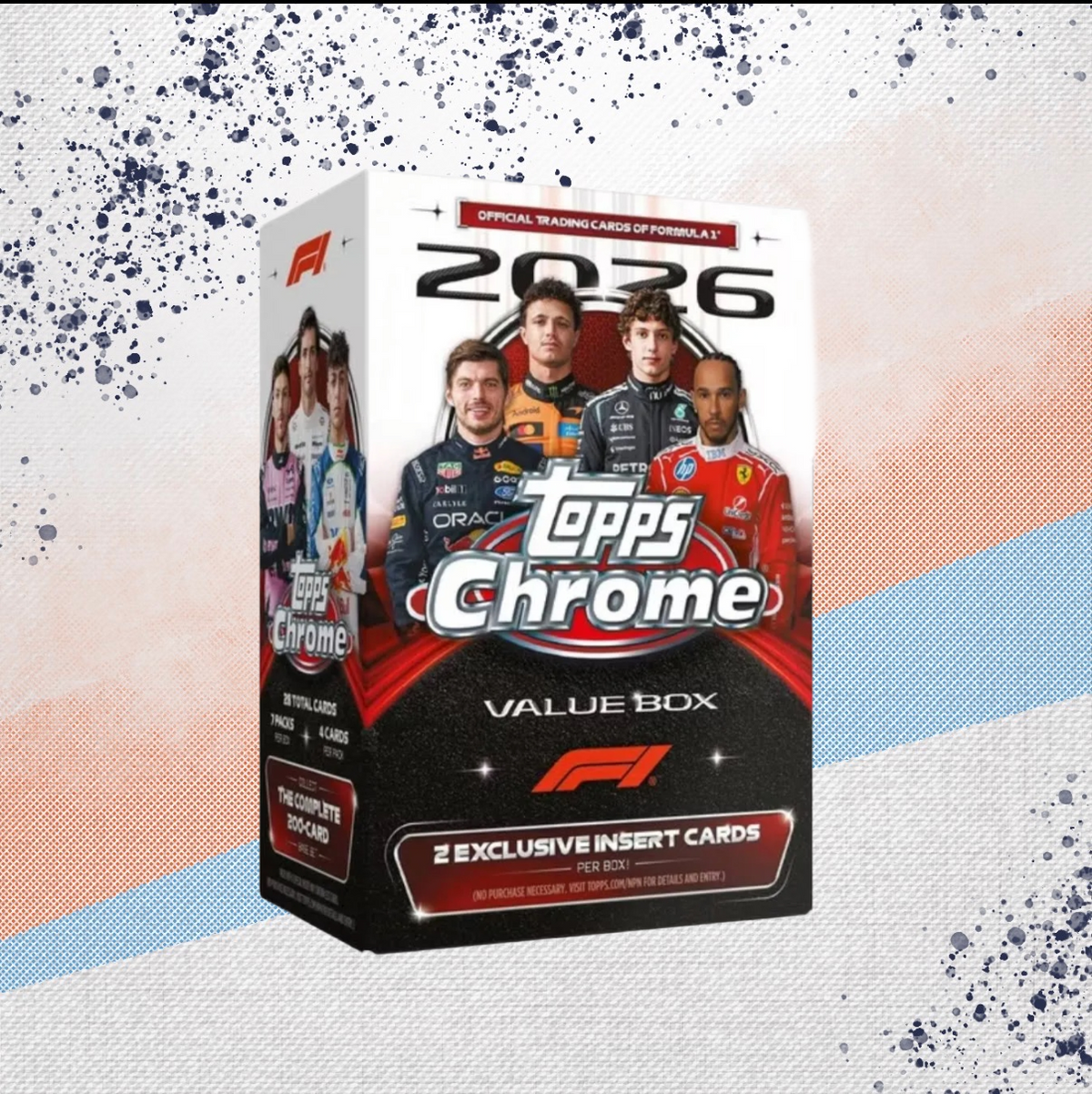 2026 Topps Chrome Formula 1 Value Box