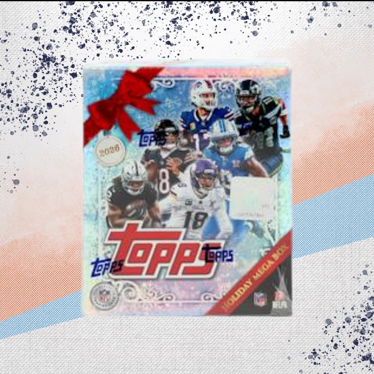2026 Topps Holiday Football Mega Box