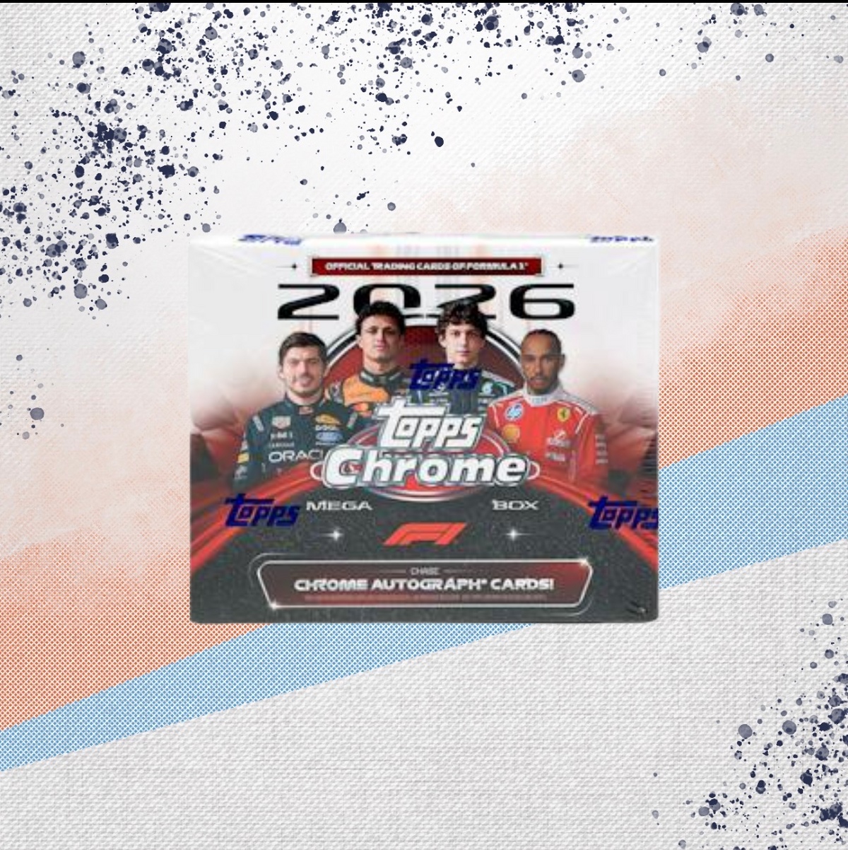 2026 Topps Chrome Formula 1 Mega Box
