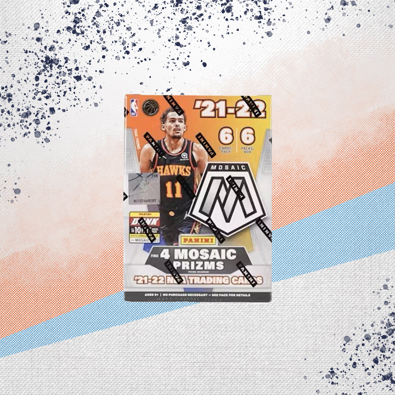 2021-22 Panini Mosaic Basketball Blaster Box