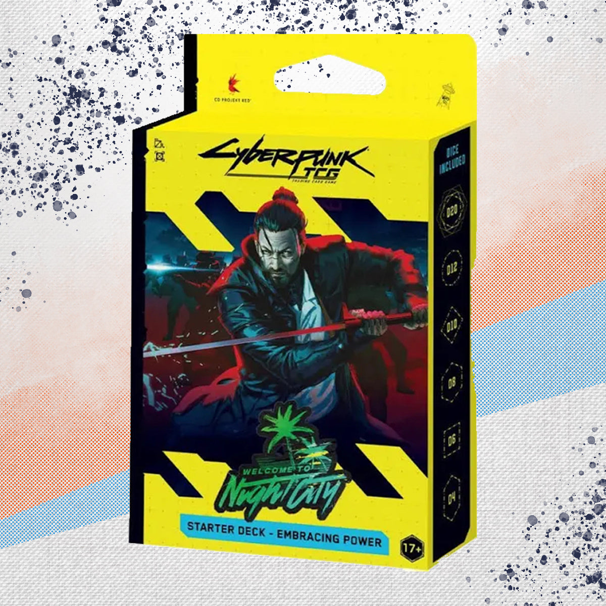 Cyberpunk TCG Welcome to Night City Embracing Power Starter Deck