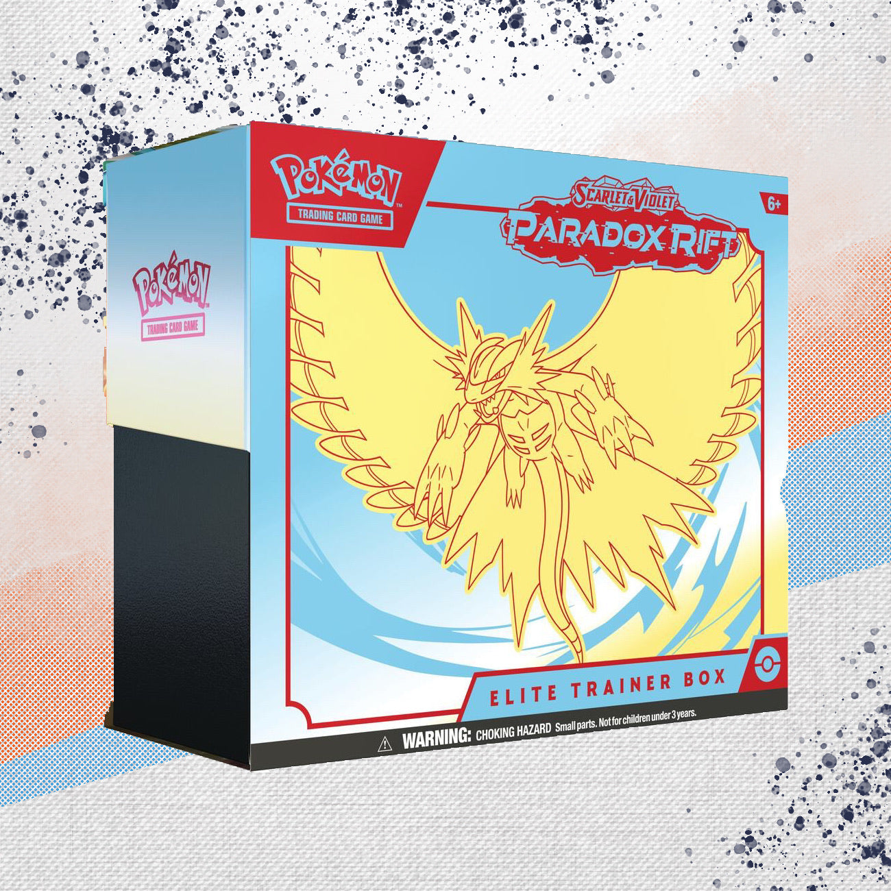 Pokemon Paradox Rift Blue Elite Trainer Box
