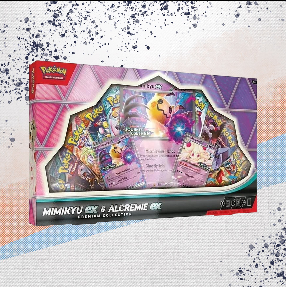 Pokemon Mimikyu ex &amp; Alcremie ex Premium Collection Box