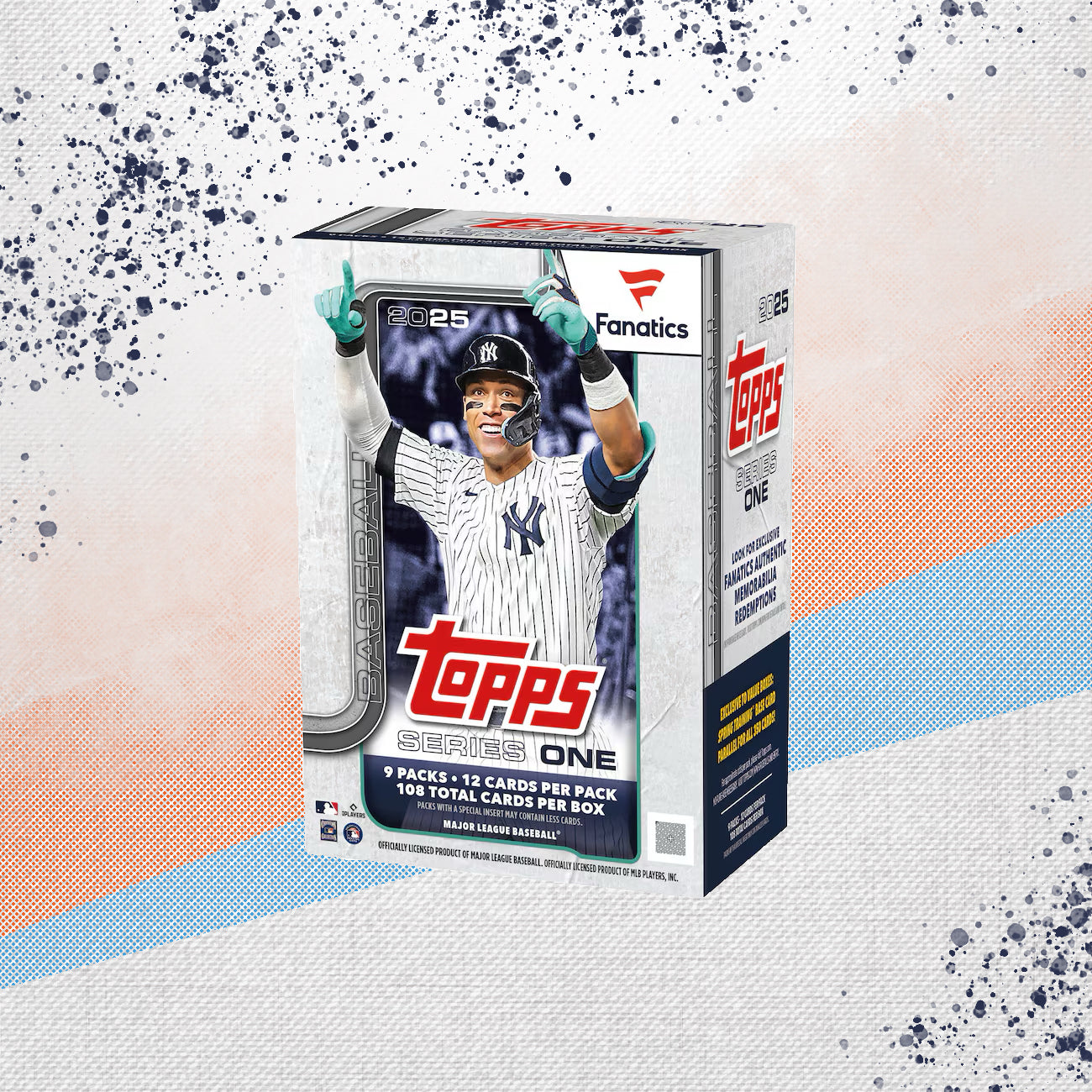 2025 Topps Series One Fanatics Blaster Box