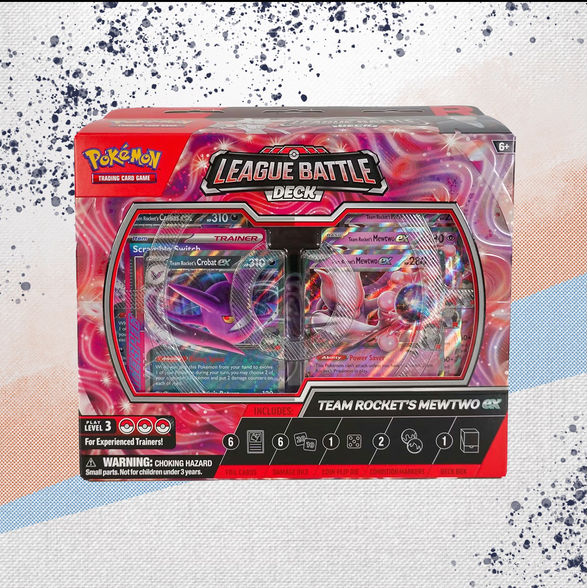 Pokemon Team Rocket’s Mewtwo Ex League Battle Deck