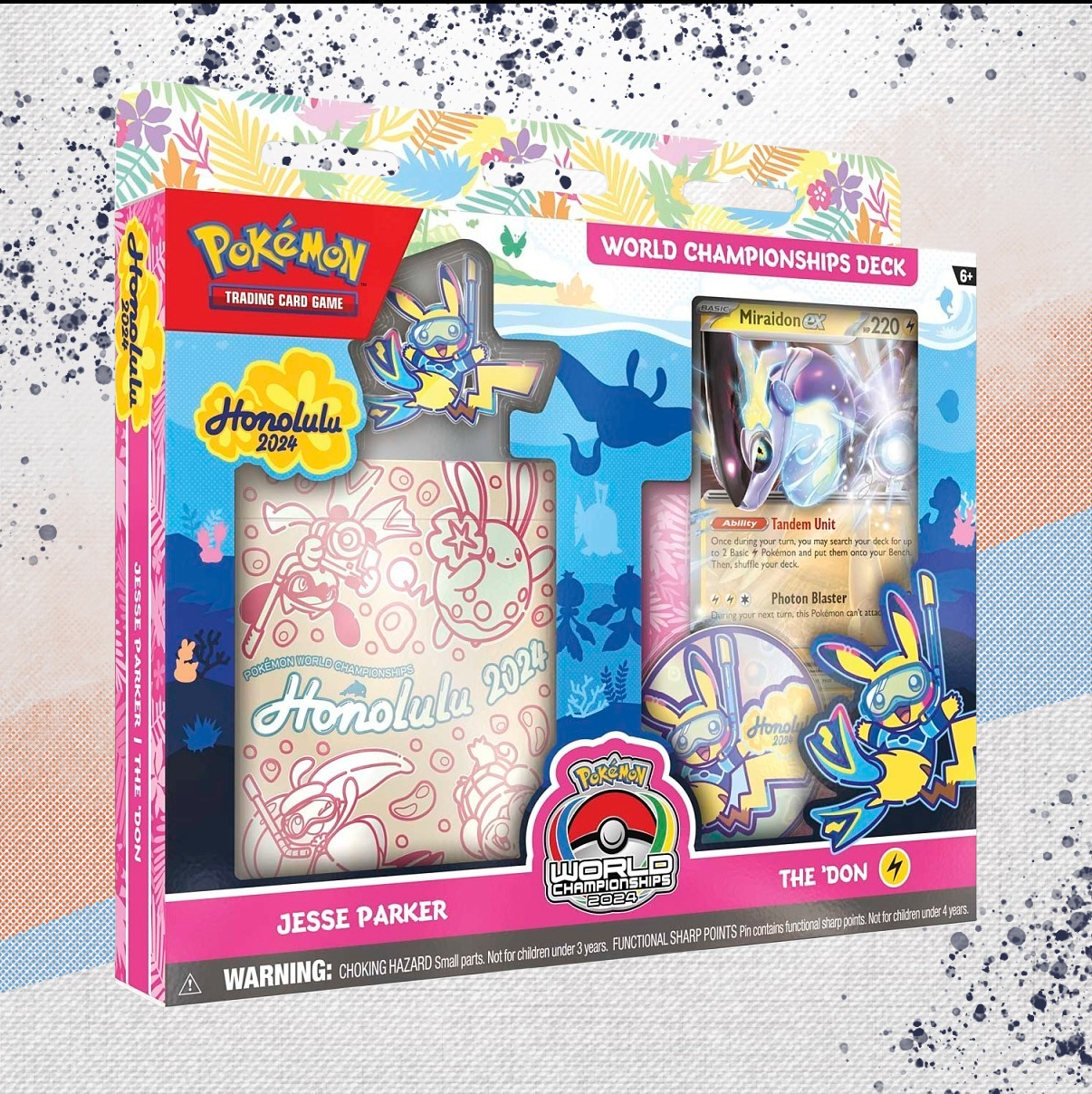 2024 Pokemon World Championships Deck Jesse Parker The Don Box