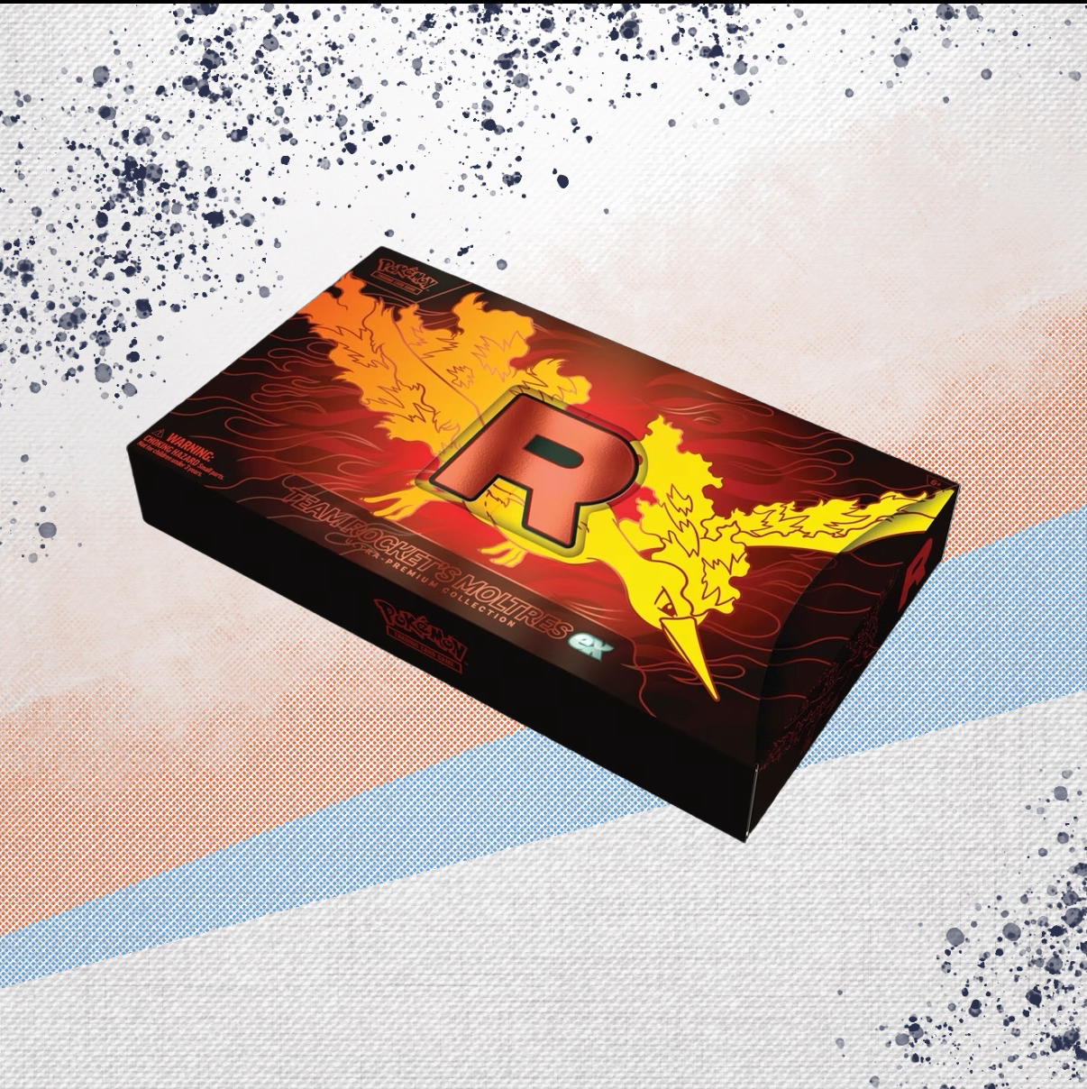 Pokemon Team Rocket’s Moltres Ex Ultra Premium Collection Box