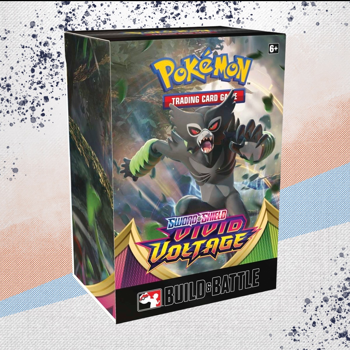 Pokemon Sword &amp; Shield Vivid Voltage Build &amp; Battle Box