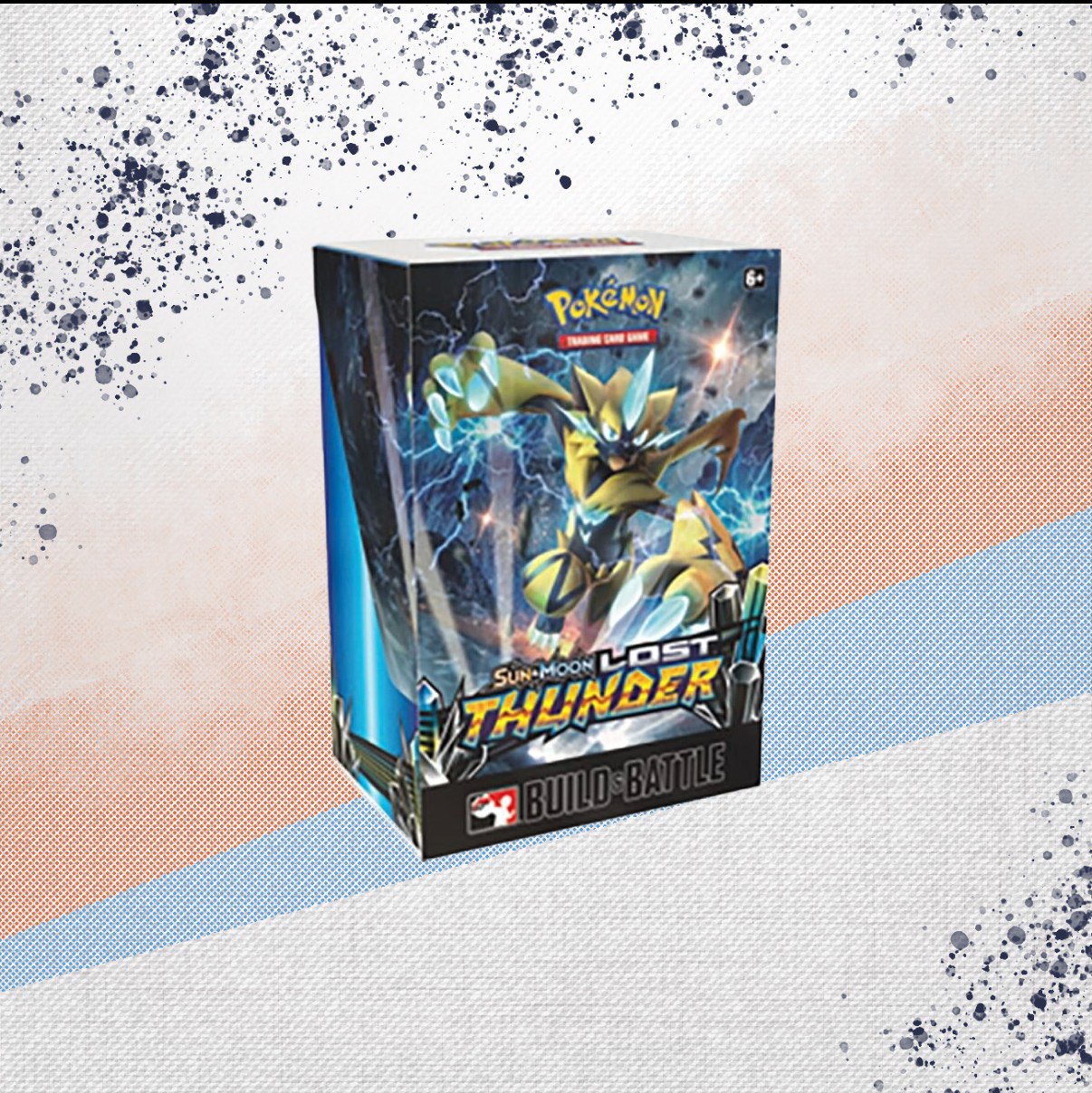 Pokemon Sun &amp; Moon Lost Thunder Build &amp; Battle Box