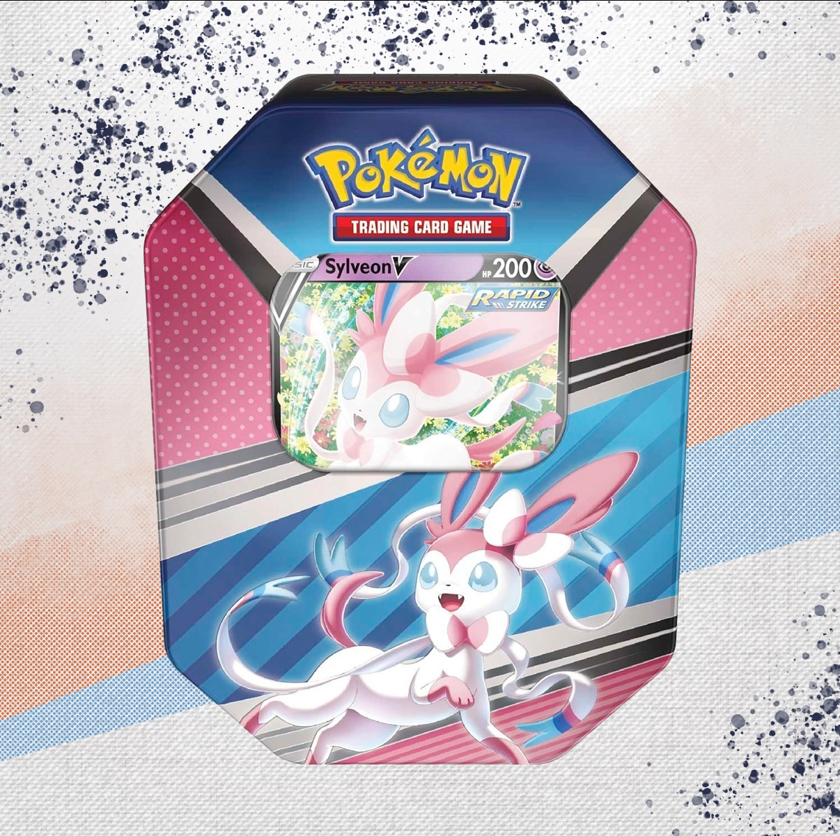 Pokemon Sylveon V Heroes International Tin