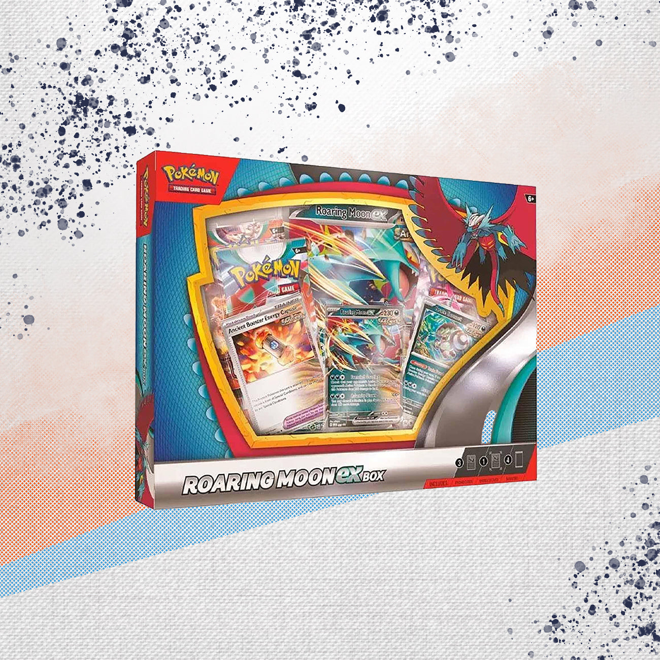 Pokemon Roaring Moon ex Box