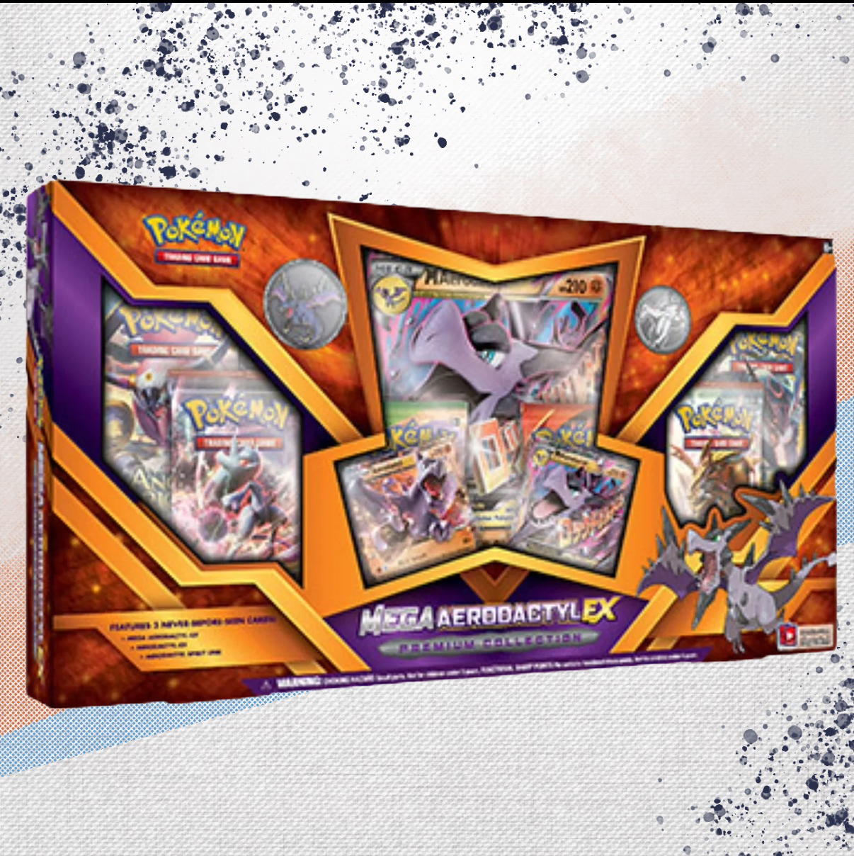 Pokemon Mega Aerodactyl EX Premium Collection