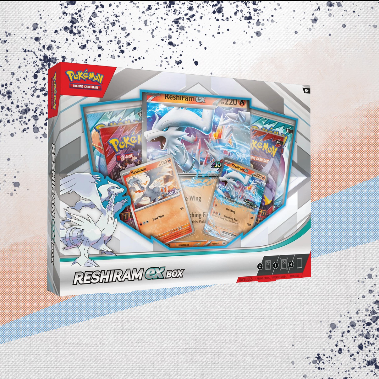 Pokemon Reshiram ex Box