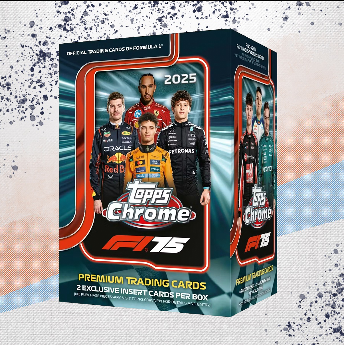 2025 Topps Chrome Formula 1 Blaster Box