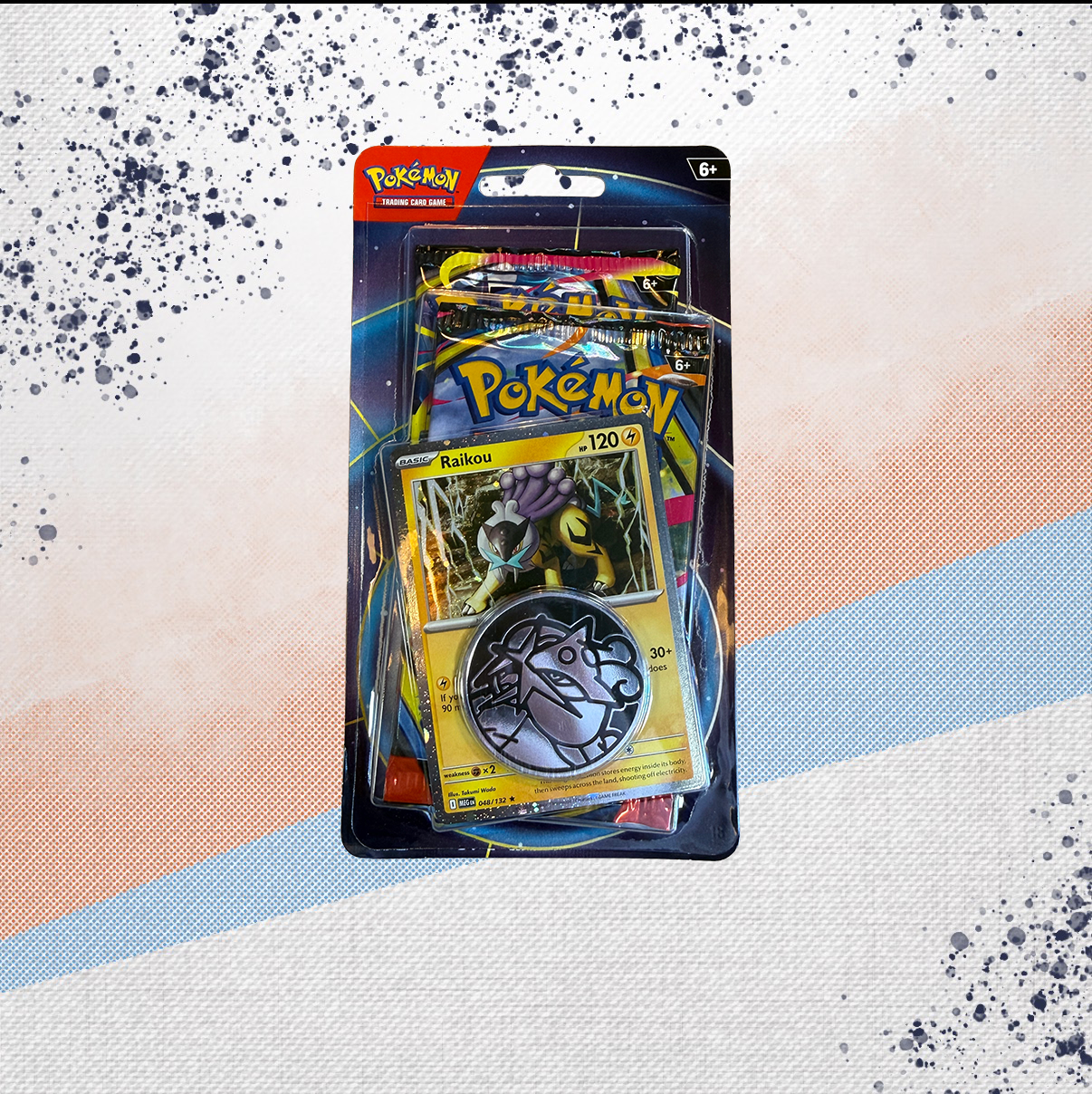 Pokemon Phantasmal Flames 2 Pack Blister Raikou
