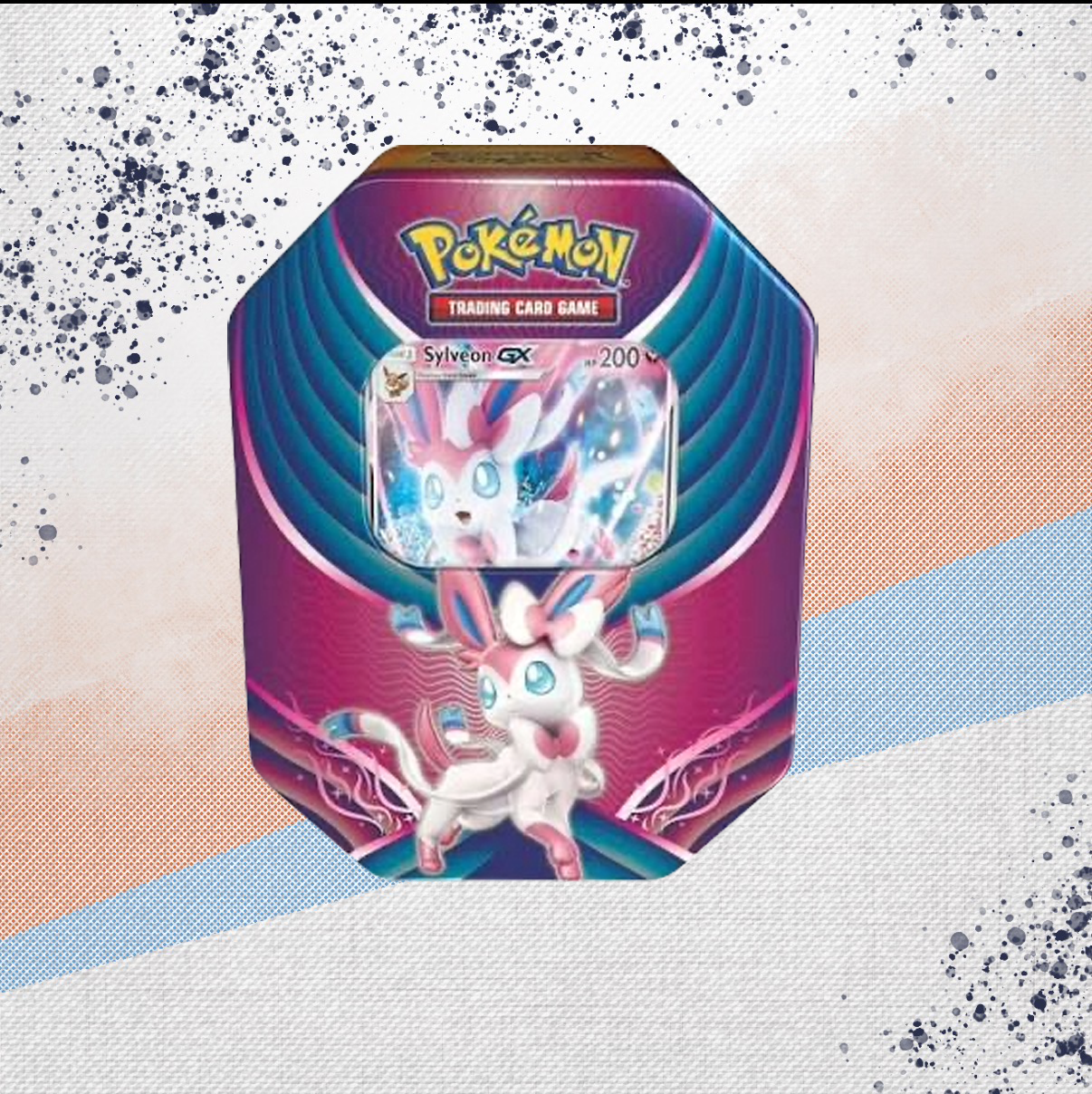 Pokemon Evolutions Sylveon GX Celebration Tin