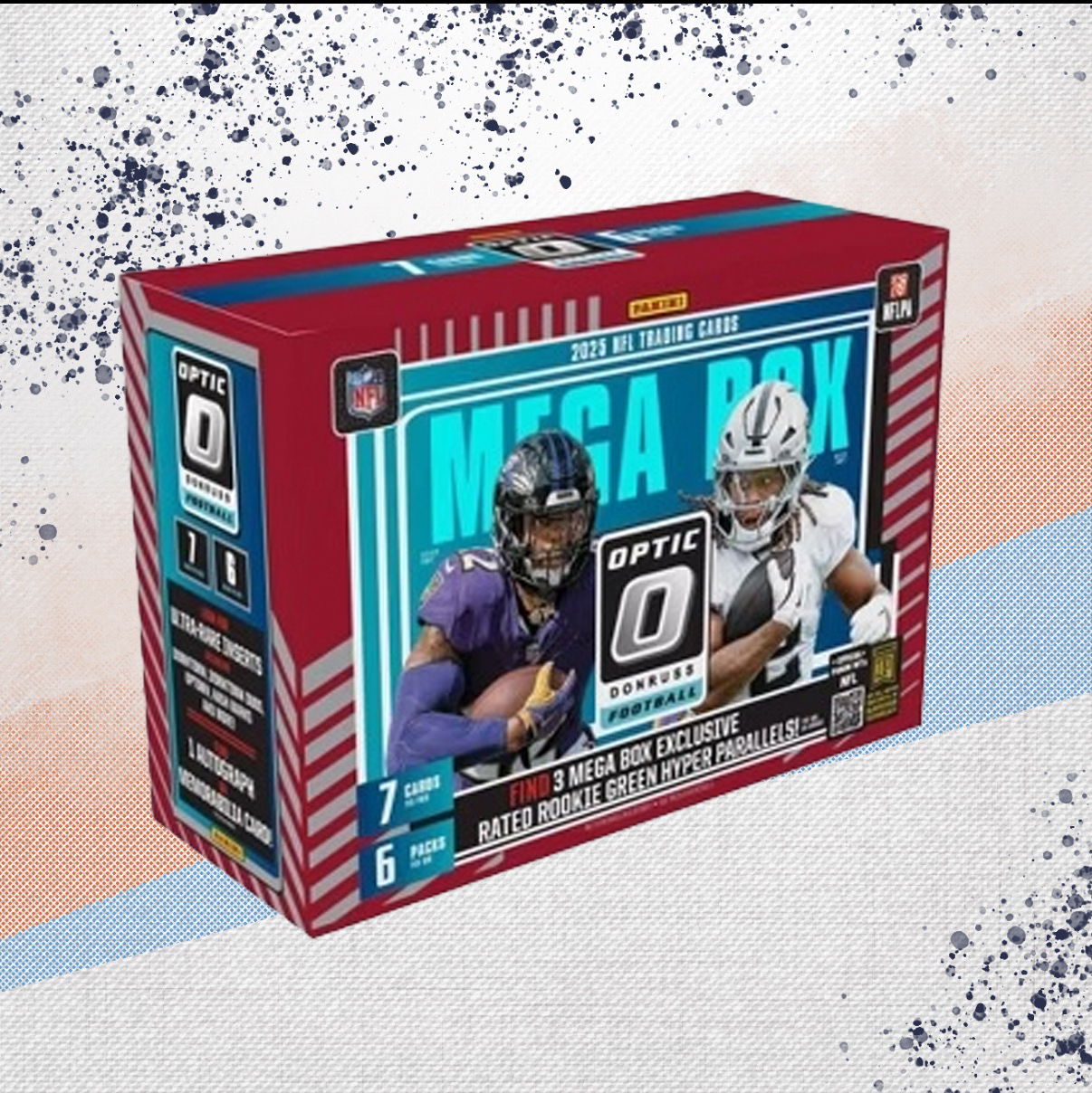 2025 Donruss Optic Football Target Mega Box