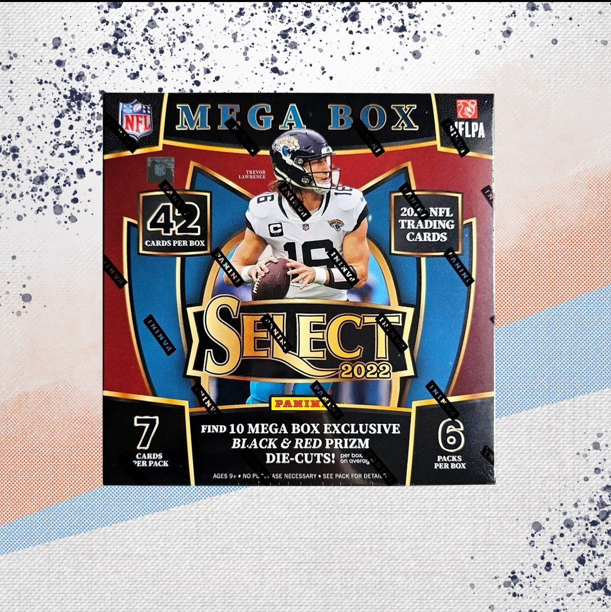 2022 Panini Select Football Walmart Mega Box