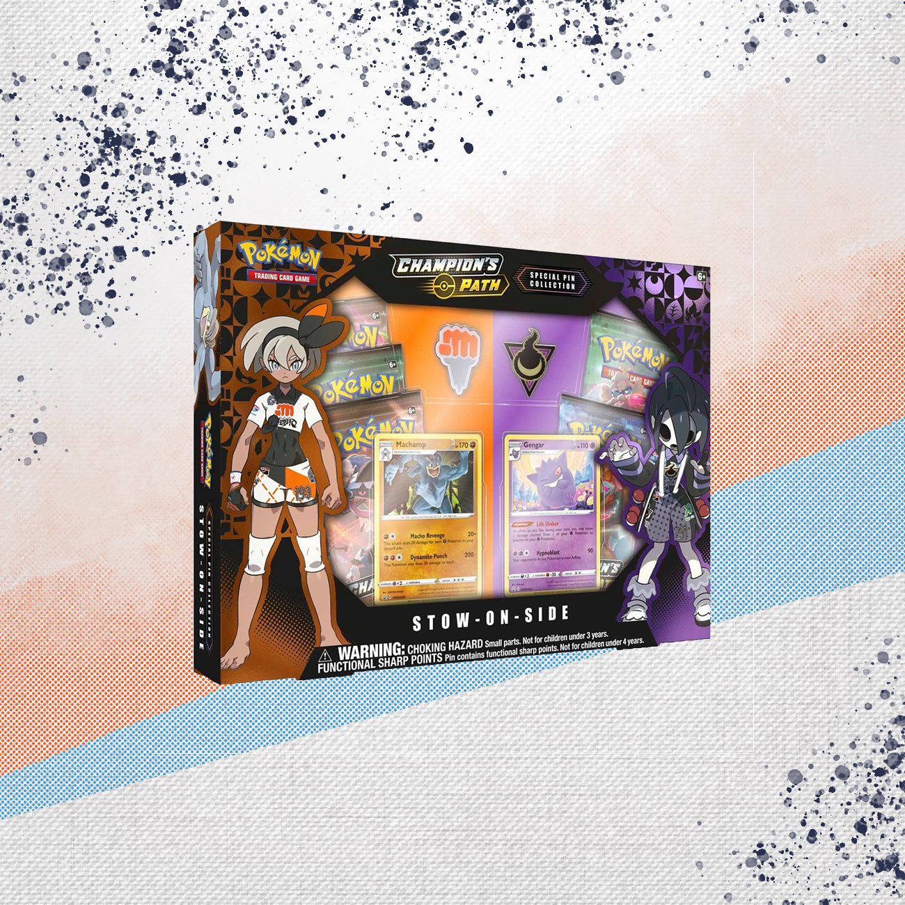 Pokemon Champions Path Stow-On-Side Special Pin Collection