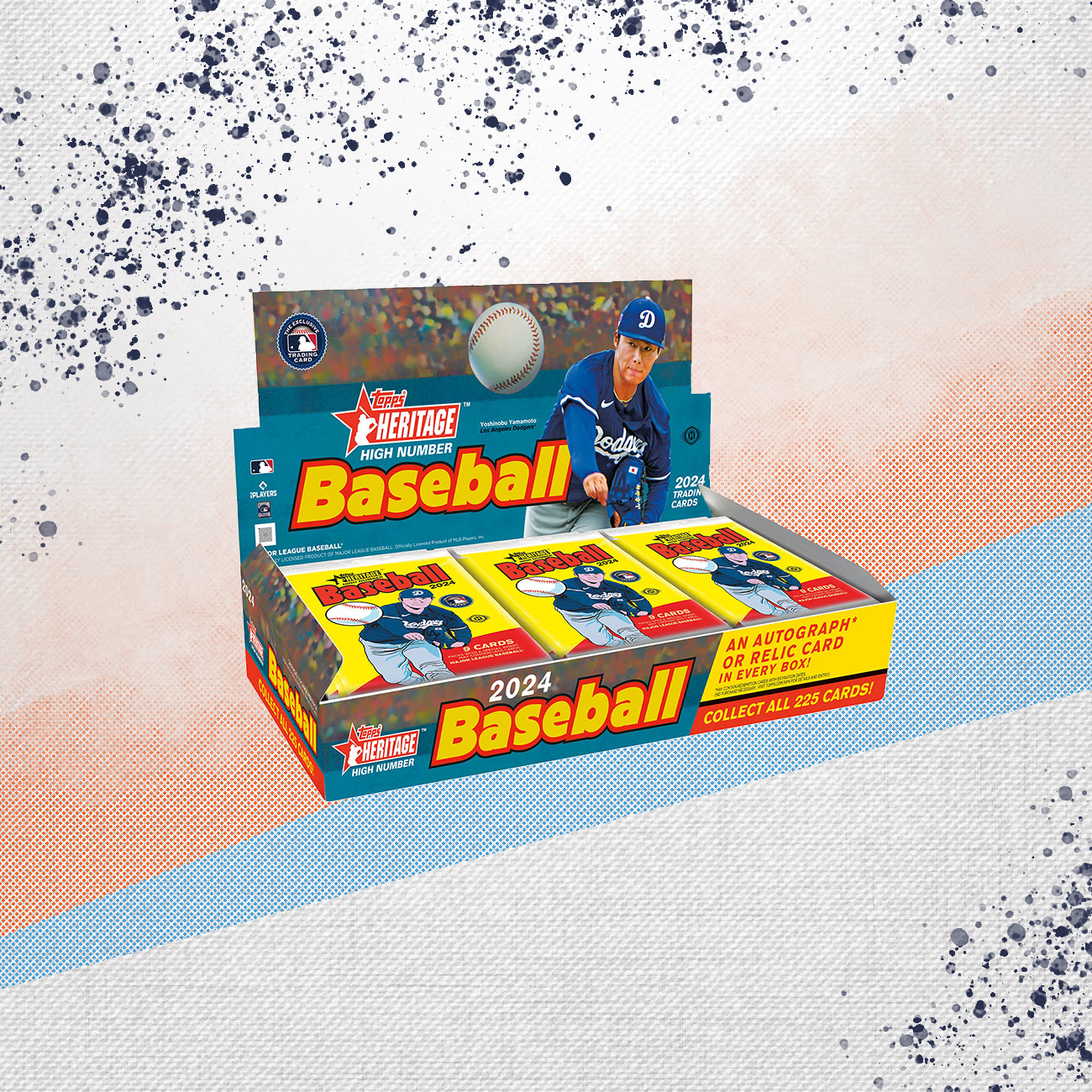 2024 Topps Heritage High Number Baseball Hobby Box