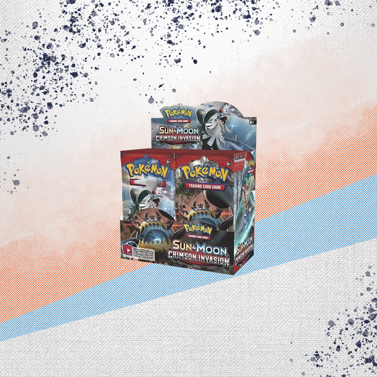 Pokemon Sun &amp; Moon Crimson Invasion Booster Box