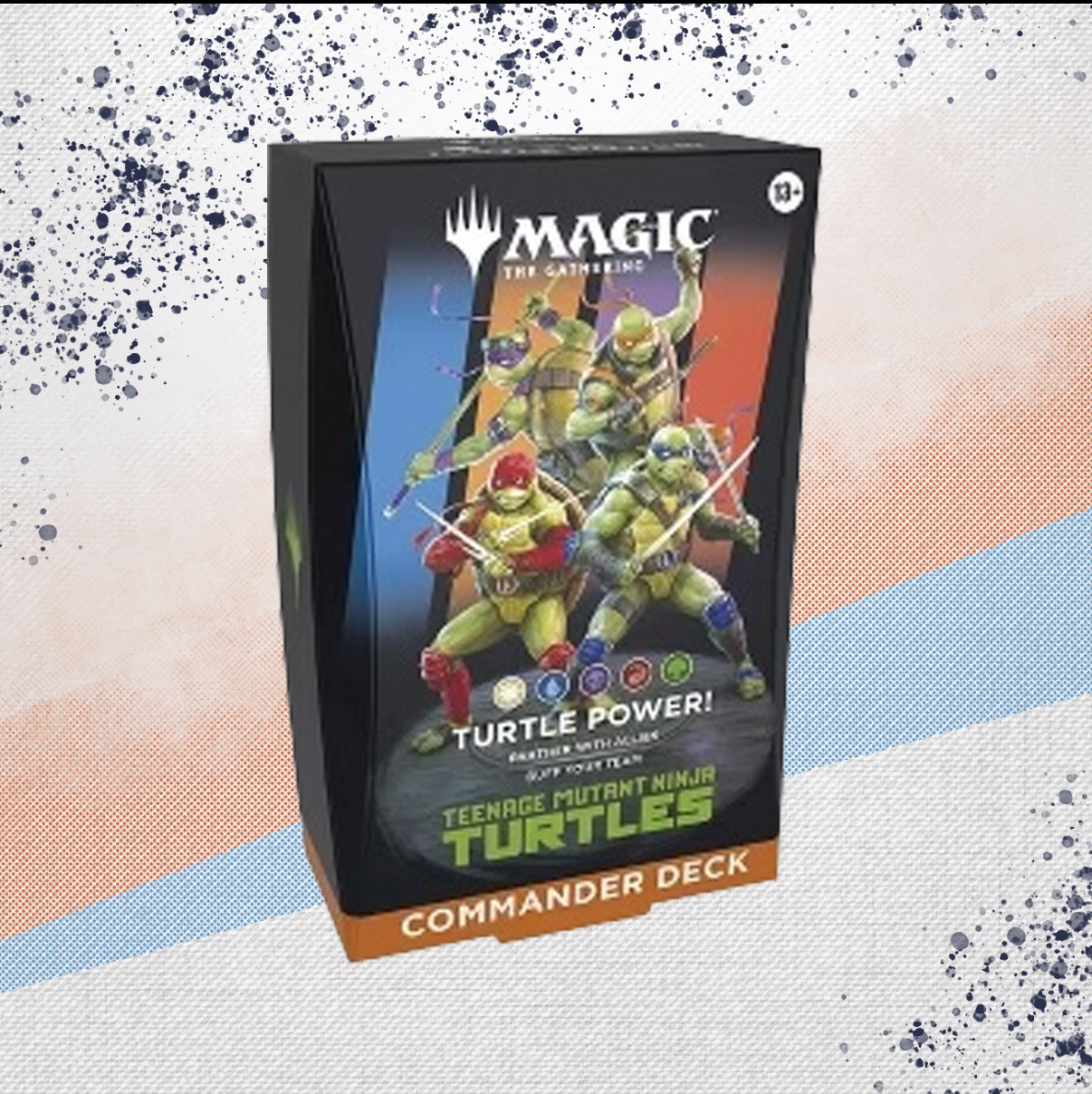 Magic The Gathering Teenage Mutant Ninja Turtles Commander Deck Box