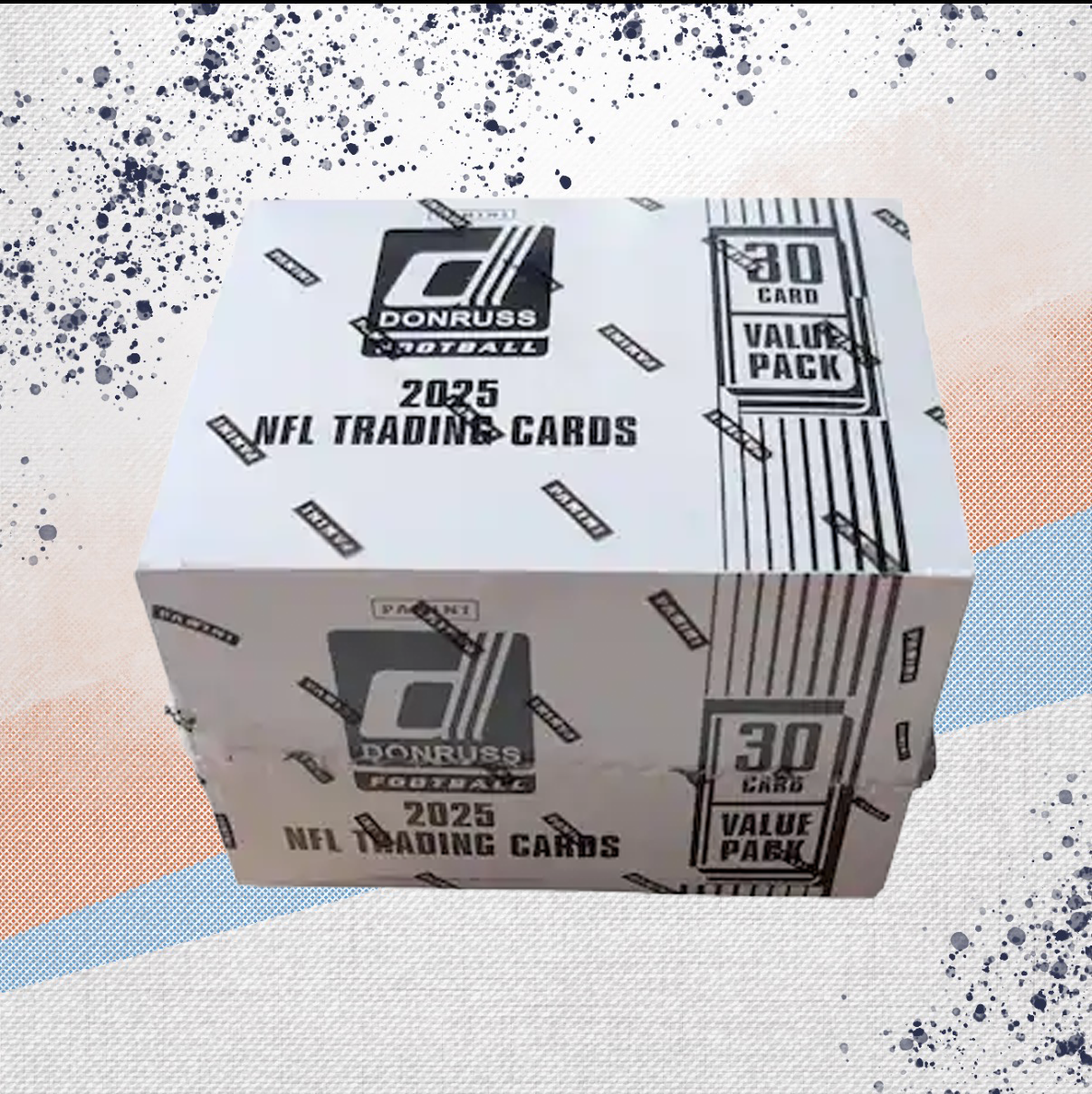 2025 Panini Donruss Football Value Pack Box