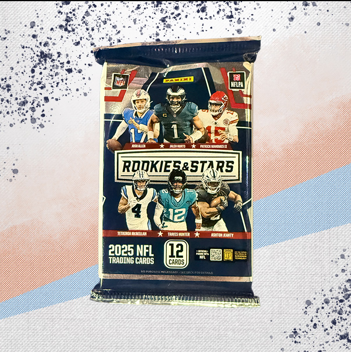 2025 Panini Rookies &amp; Stars Football Hobby Blaster Pack