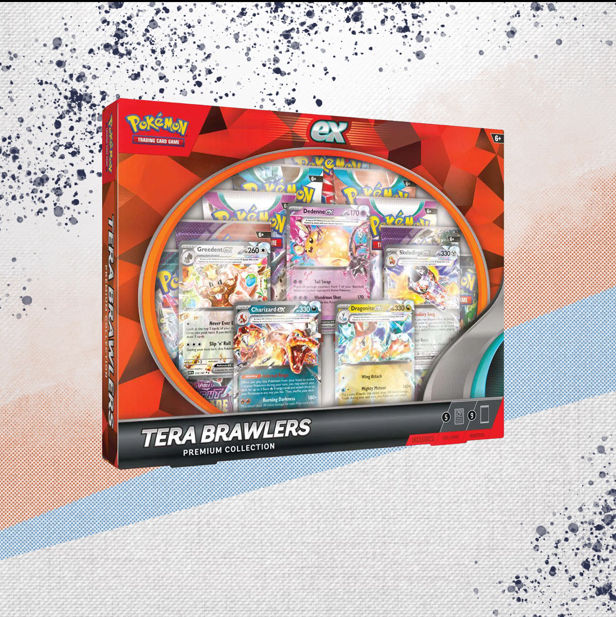 Pokemon Tera Brawlers Premium Collection Box