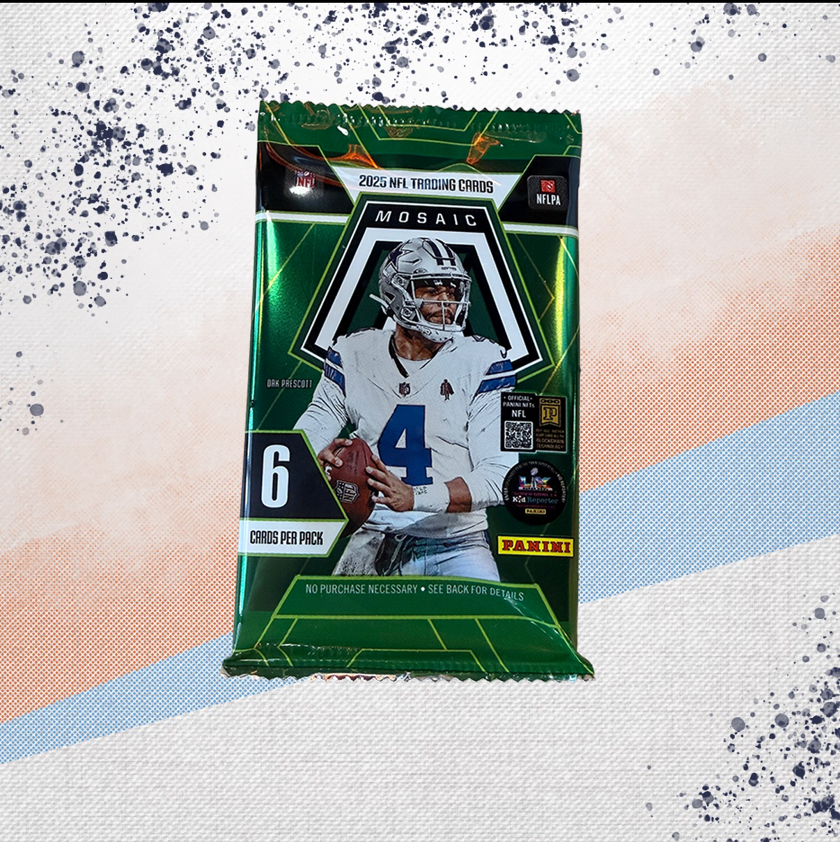 2025 Panini Mosaic Football Blaster Pack