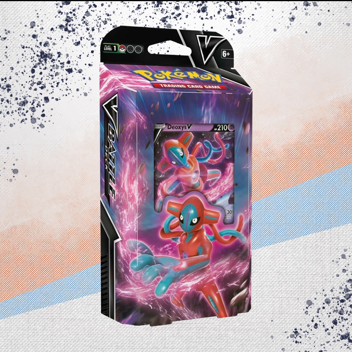 Pokemon Deoxys V Battle Deck Box