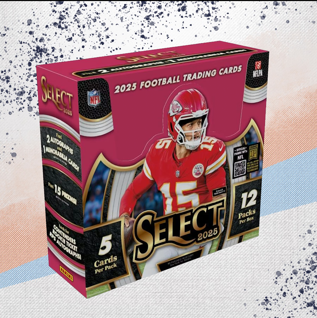 2025 Panini Select Football Hobby Box
