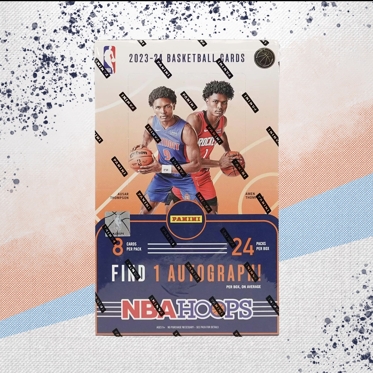 2023-24 Panini NBA Hoops Hobby Box