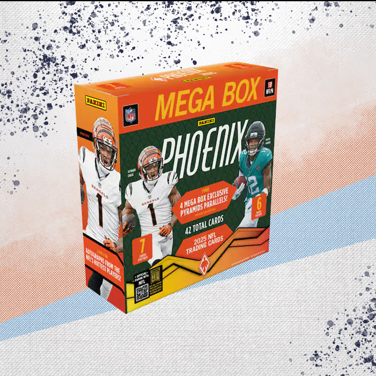 2025 Panini Phoenix Football Walmart Mega Box