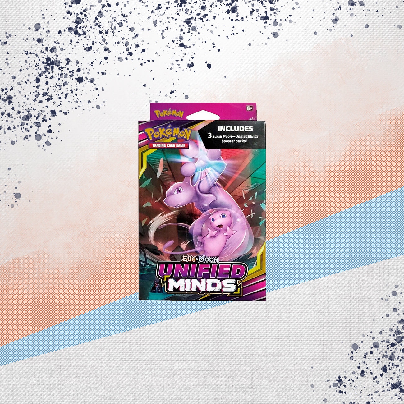 Pokemon Sun &amp; Moon Unified Minds 3-Pack Hanger