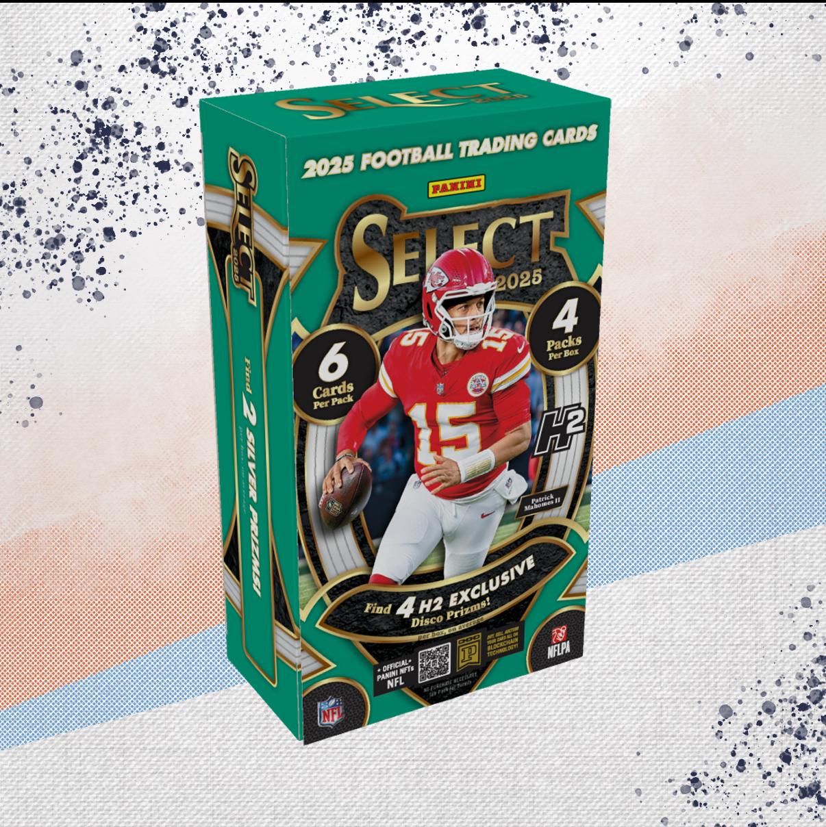 2025 Panini Select Football H2 Hobby Box