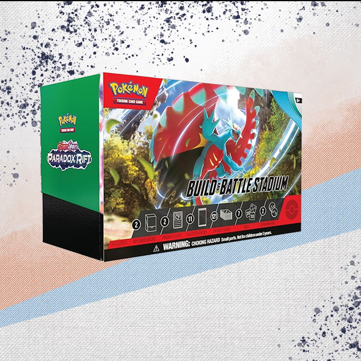 Pokemon Paradox Rift Build &amp; Battle Stadium Box