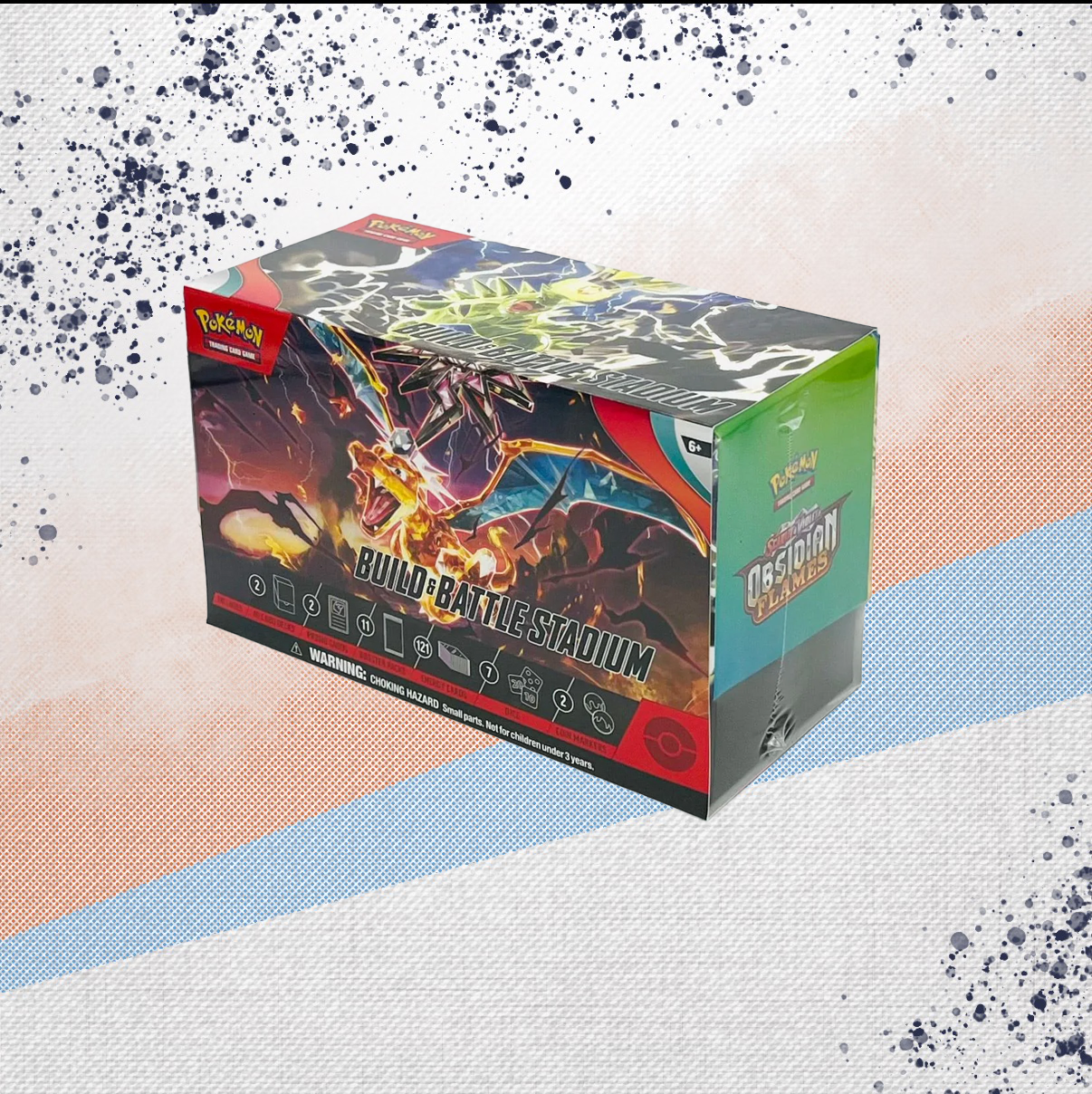Pokemon Obsidian Flames Build &amp; Battle Stadium Box