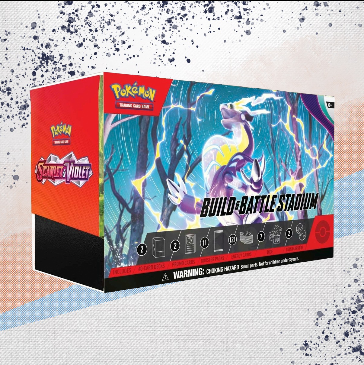 Pokemon Scarlet &amp; Violet Base Build &amp; Battle Stadium Box
