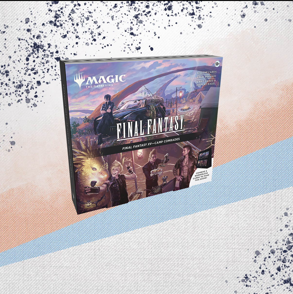 Magic The Gathering Final Fantasy Camp Comrades Scene Box