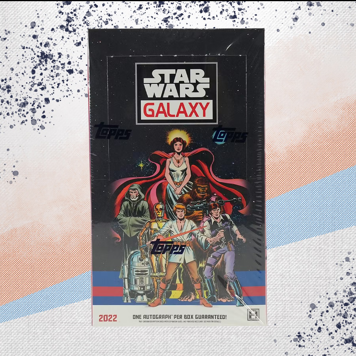 2022 Topps Chrome Star Wars Galaxy Hobby Box