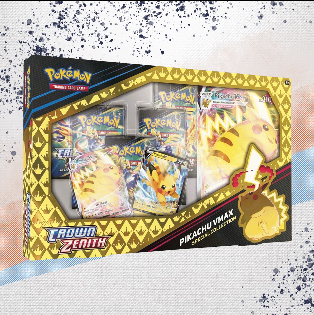 Pokemon Crown Zenith Pikachu VMAX Special Collection Box