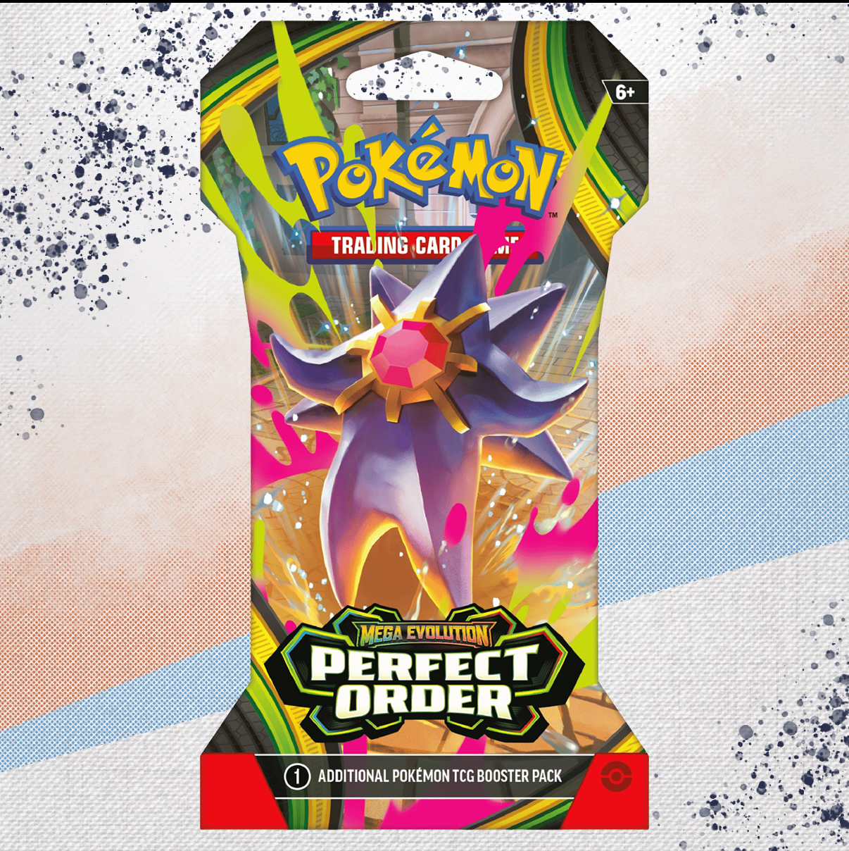 Pokemon Mega Evolution Perfect Order Sleeved Booster Pack