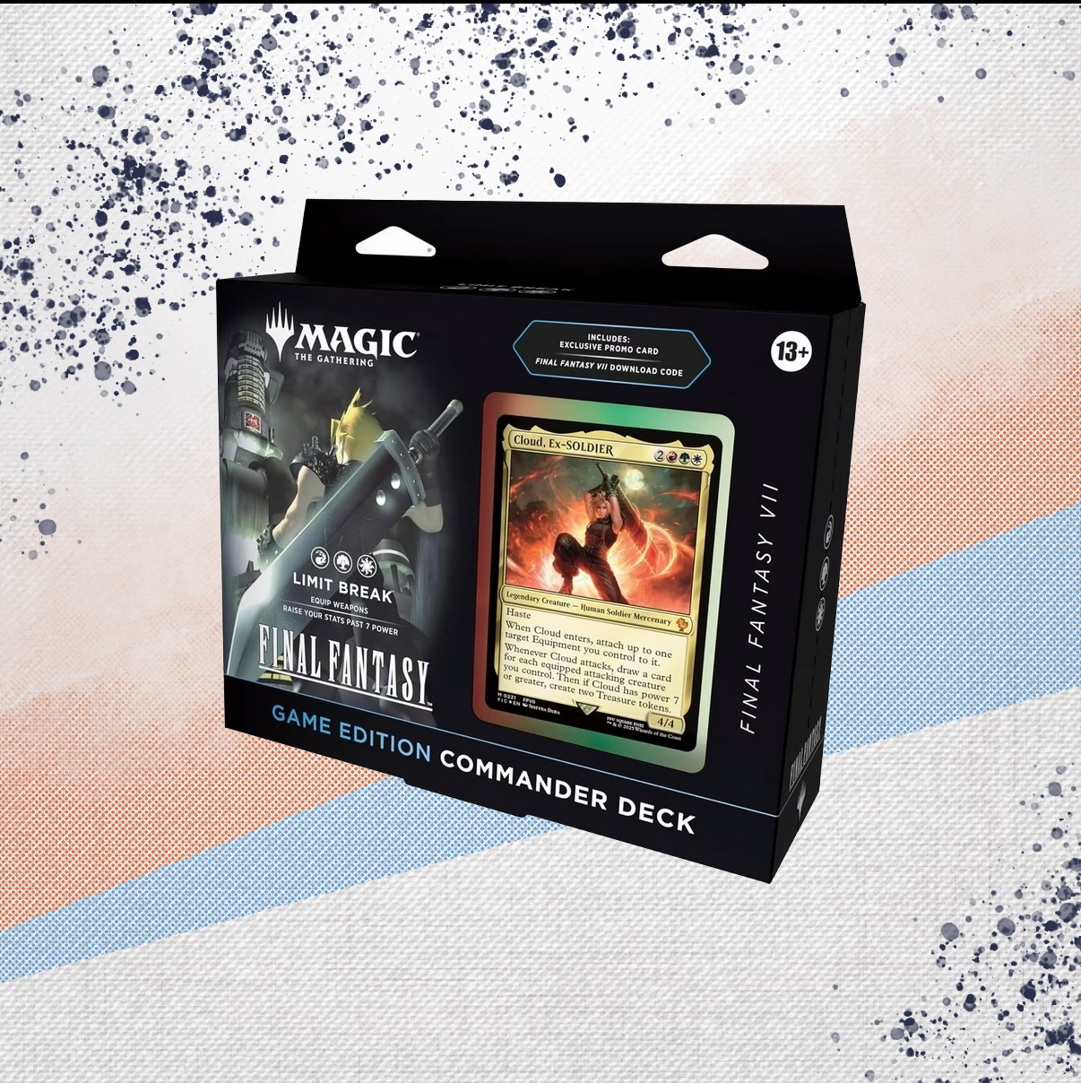 Magic The Gathering Final Fantasy Limit Break Commander Deck Box