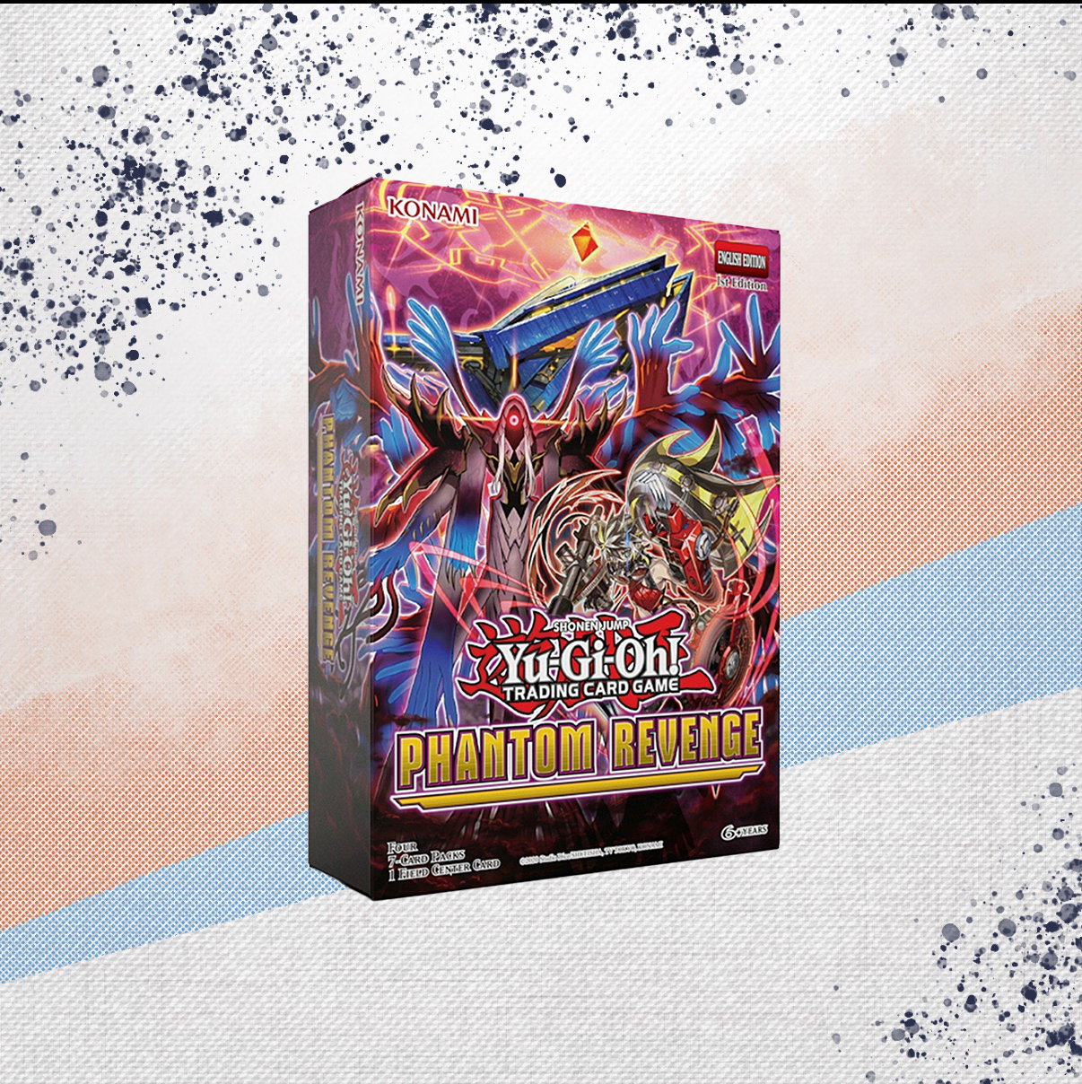 Yugioh Phantom Revenge 1st Edition Tuck Box