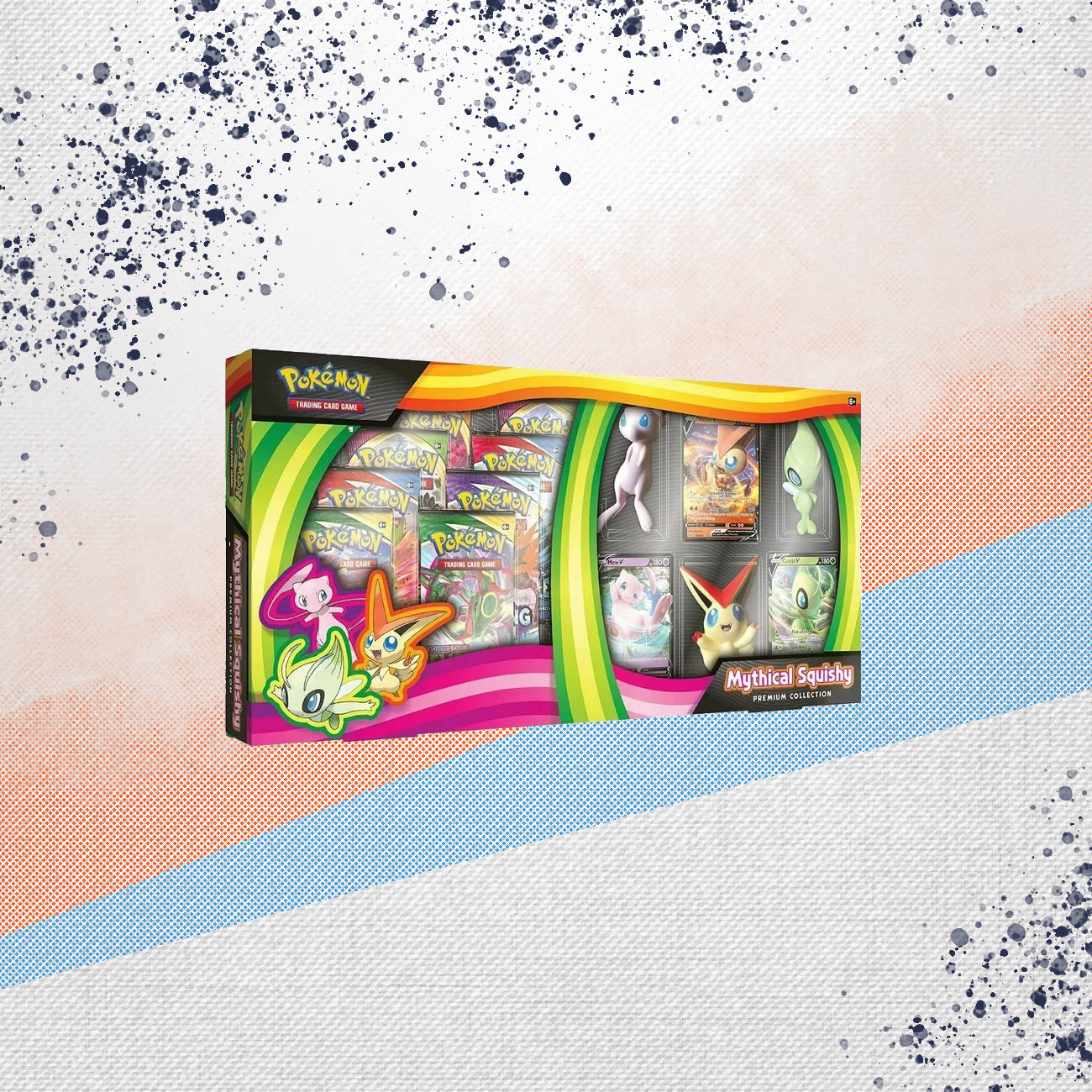 Pokemon Mythical Squishy Premium Collection Box