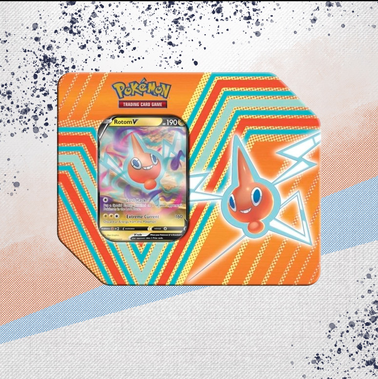 Pokemon Hidden Potential Rotom V Tin