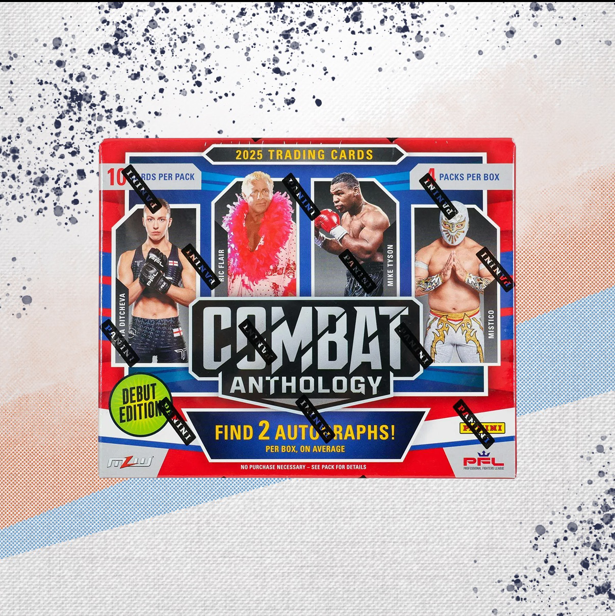 2025 Panini Combat Anthology Hobby Box