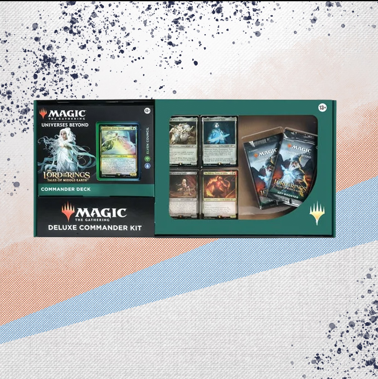 Magic The Gathering The Lord Of The Rings Elven Council Commander Deck Bundle